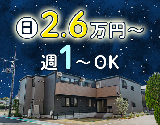 ＜無資格OK＞掃除・事務作業が7割◎2名体制！週1日～