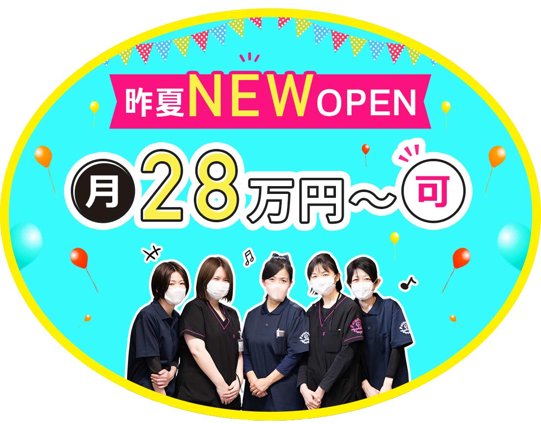 夜勤0～13回選択OK！完全週休2日！資格取得支援あり