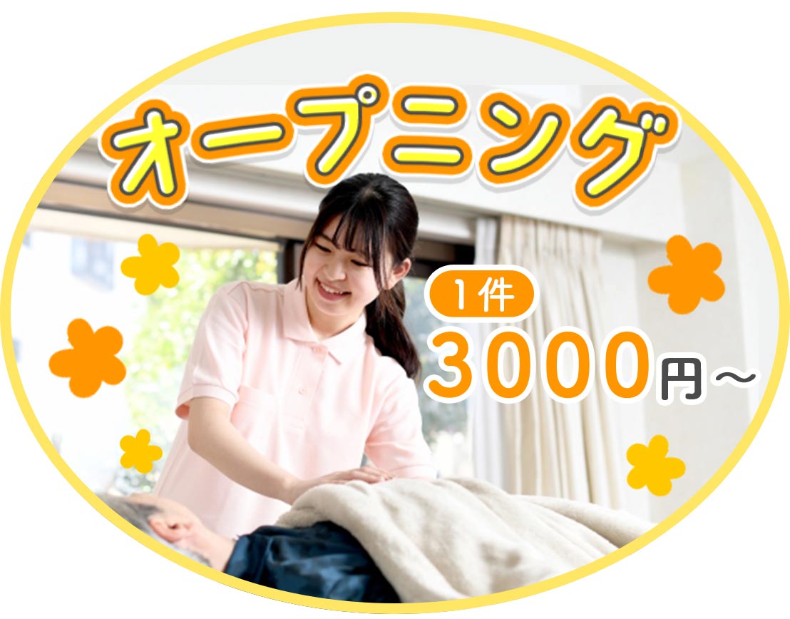 オープニング募集☆週2日～！訪問未経験OK